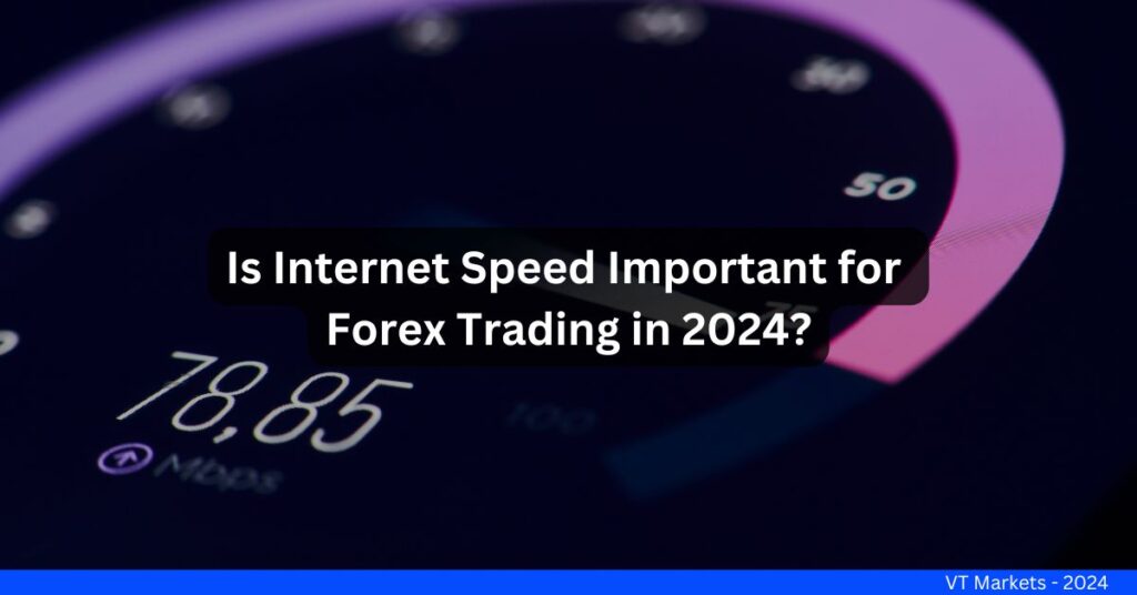 A graph showing the speed test of internet speed to represent the importance of internet speed in Forex Trading